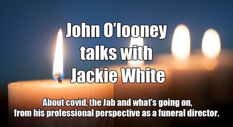 John O’looney talks with Jackie White
