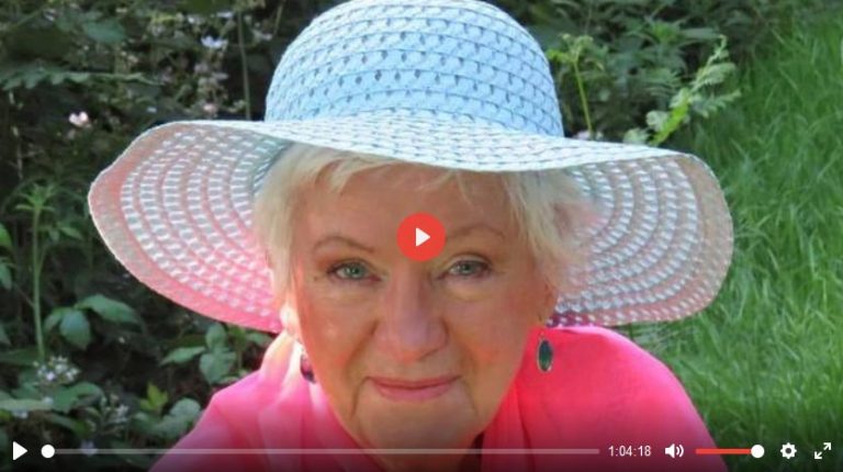 Shirley Battie speaking with Jackie White