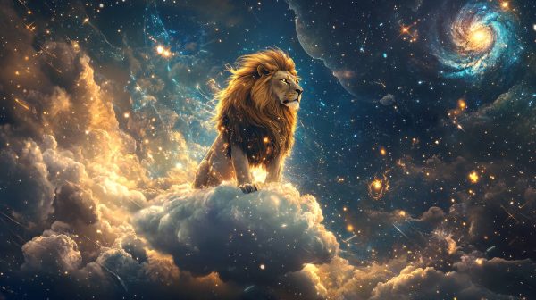 lion-standing-cloudshaped-throne-surrounded-by-glowing-stars-galaxy-swirling-itA